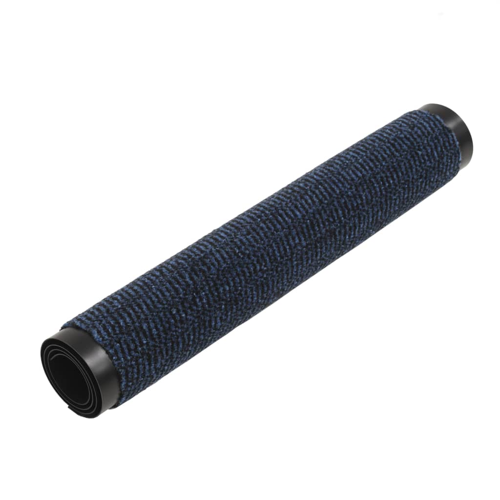 Rectangular node input carpet 90x150 cm blue