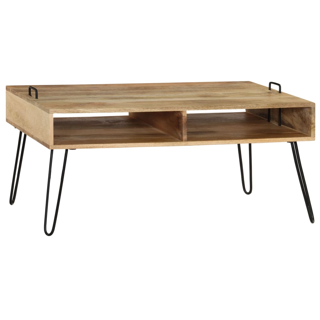 Massing wood center table 100x60x45 cm