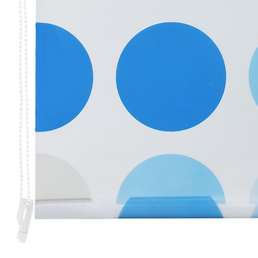 Rollable shower blind circles 100x240 cm