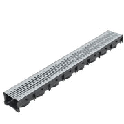 Vetonek Drainage channels 3 units galvanized steel 3 m