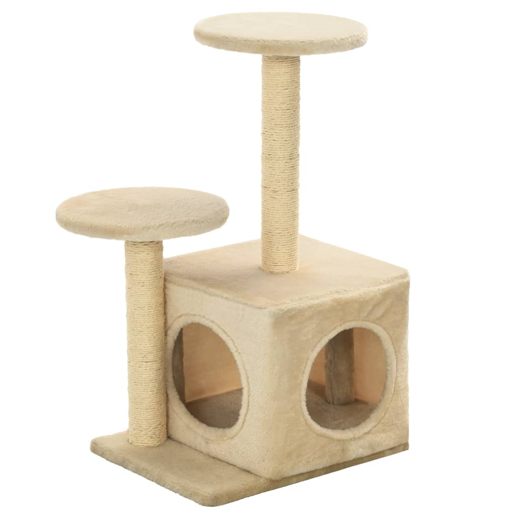 Catschador com sisal post 60 cm bege