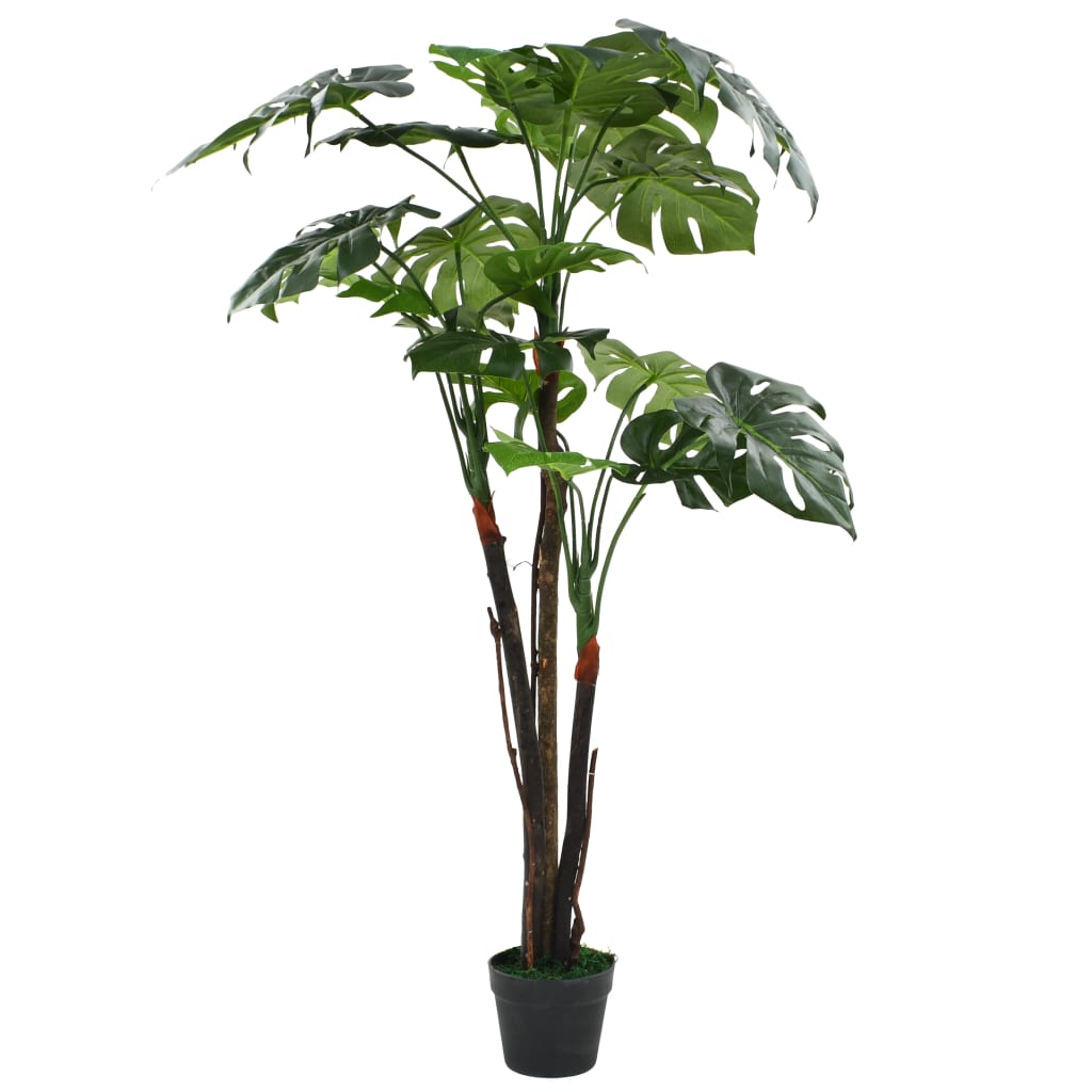 Vetonek Planta de monstera artificial con maceta 130 cm verde