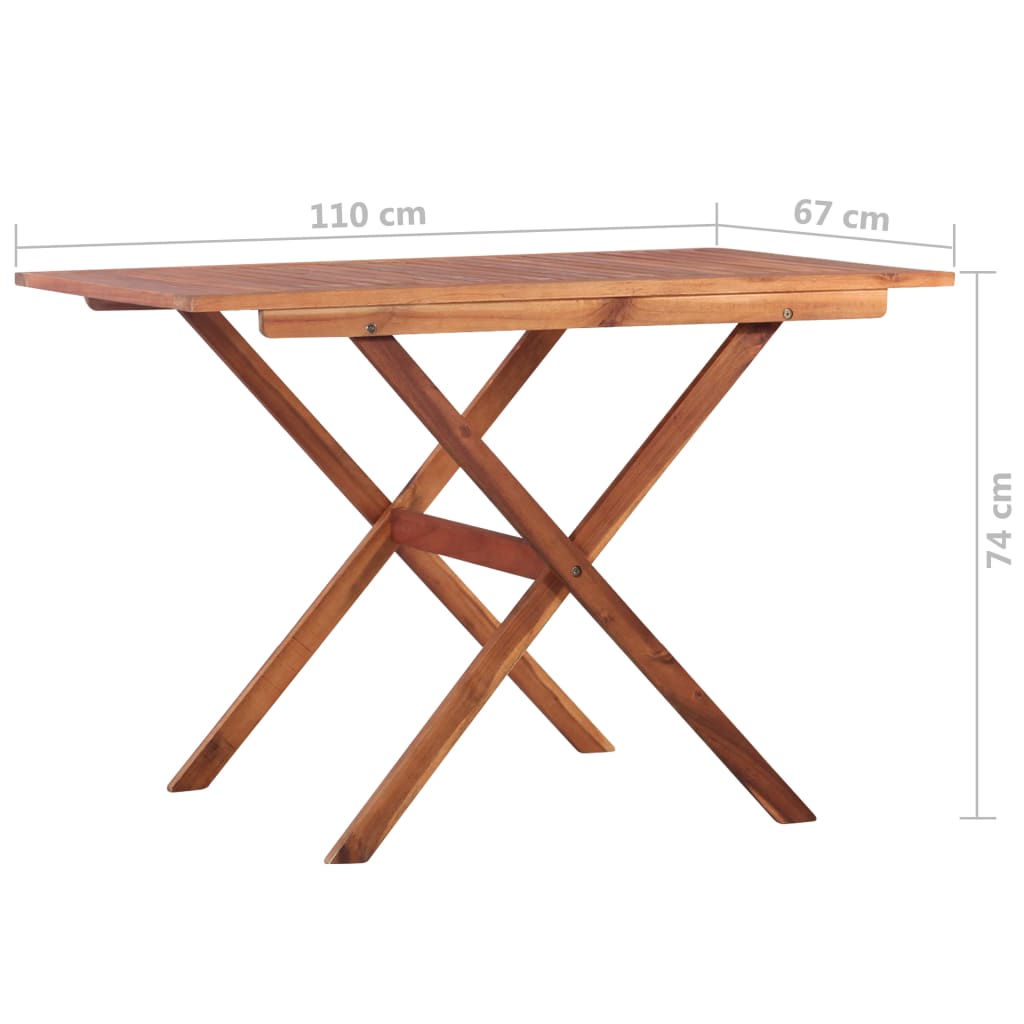 Mesa y sillas de jardín 3 pzas poli ratán y madera acacia negro vidaXL