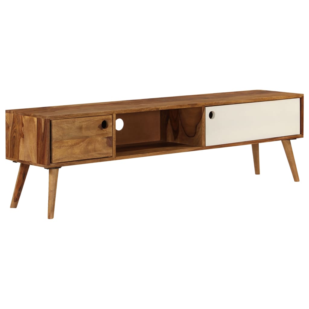 SHEESHAM MACIZED WOOD TV cabinet 140x30x40 cm