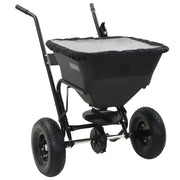 Carrito de mano esparcidor de sal pvc y acero 106x73x76 cm 45 l v5706 Vetonek