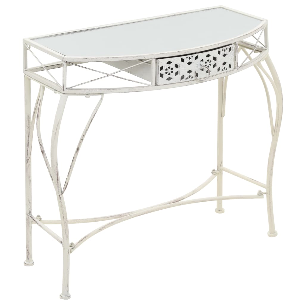 Tabela auxiliar Lifexl Metal 82x39x76 cm branco