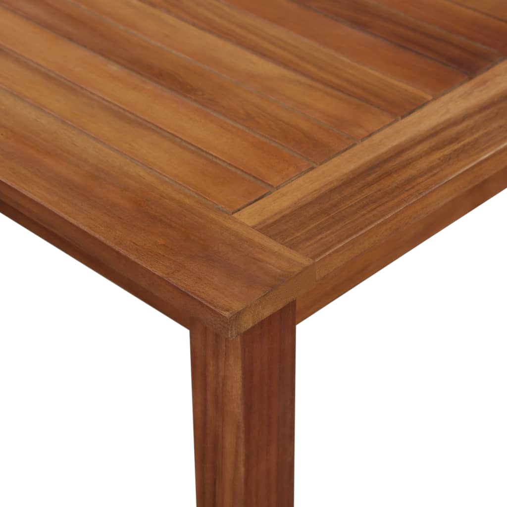 Mesa de jardín madera maciza de acacia 200x100x74 cm vidaXL