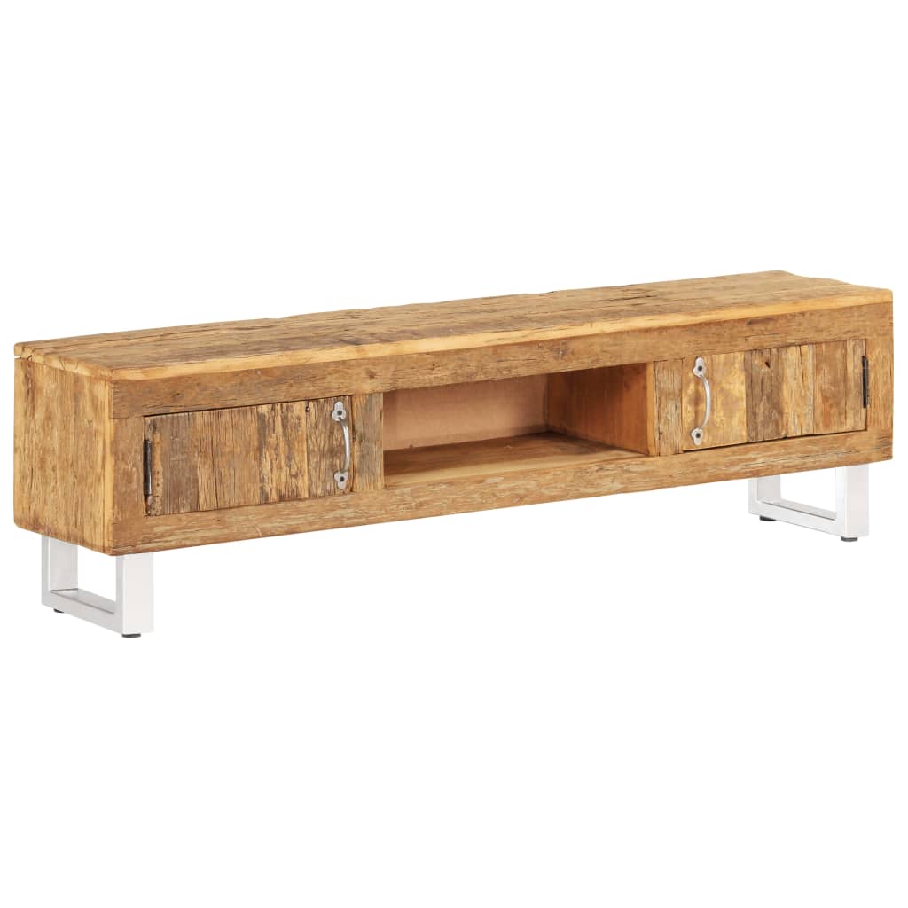 Vetonek Mueble para TV madera maciza reciclada 140x30x40cm