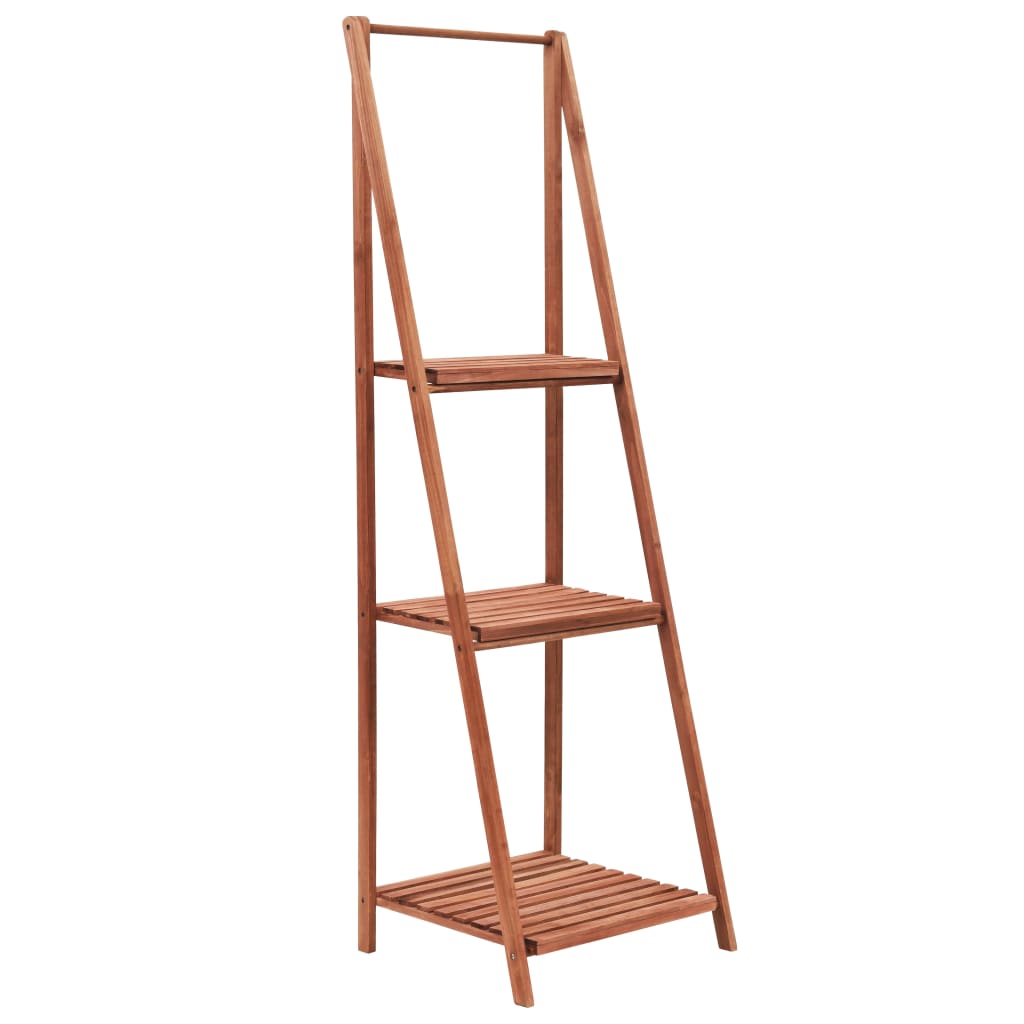 Vetonek Soporte para plantas de madera de cedro 45x40x145 cm