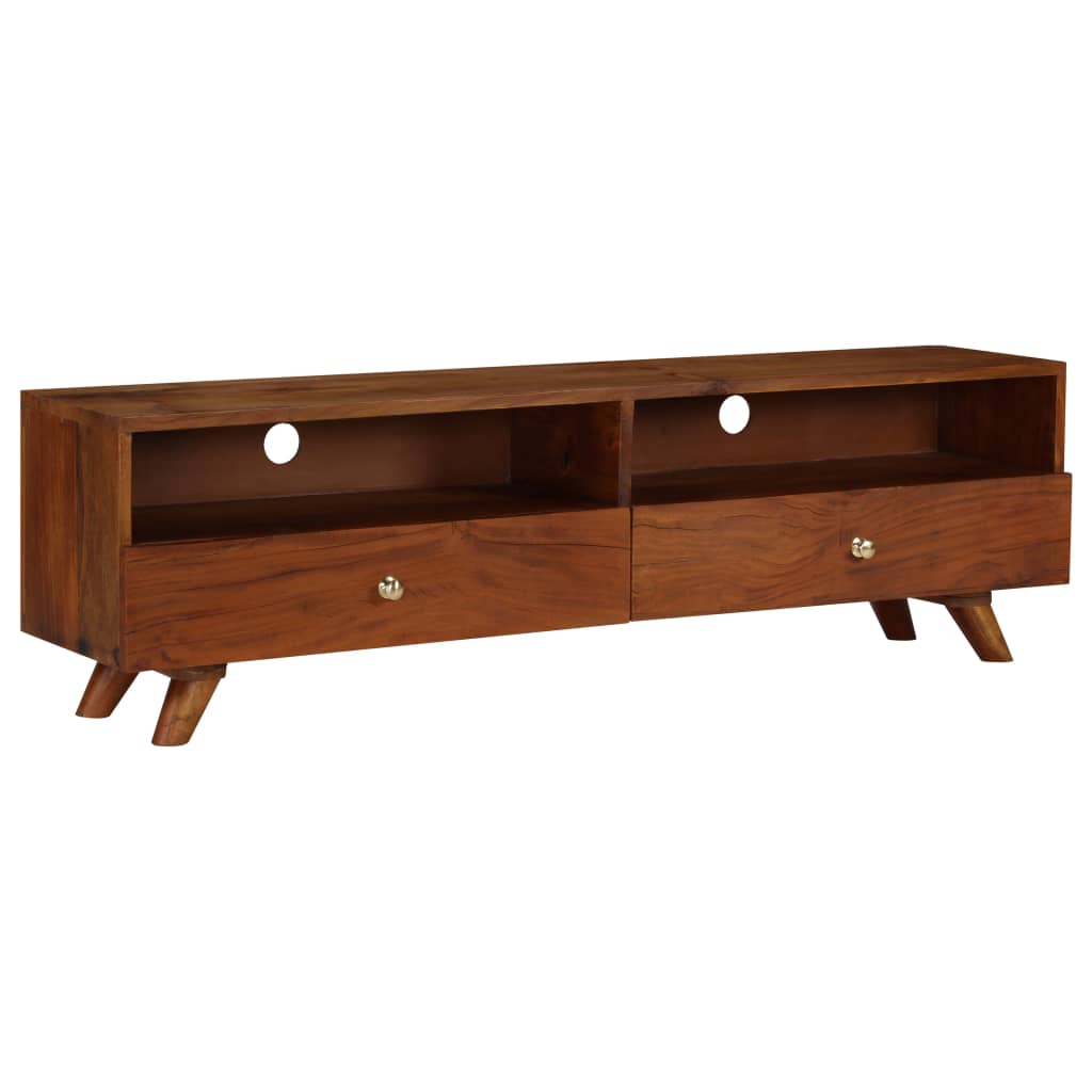 Vetonek Mueble para TV de madera maciza reciclada 140x30x40 cm