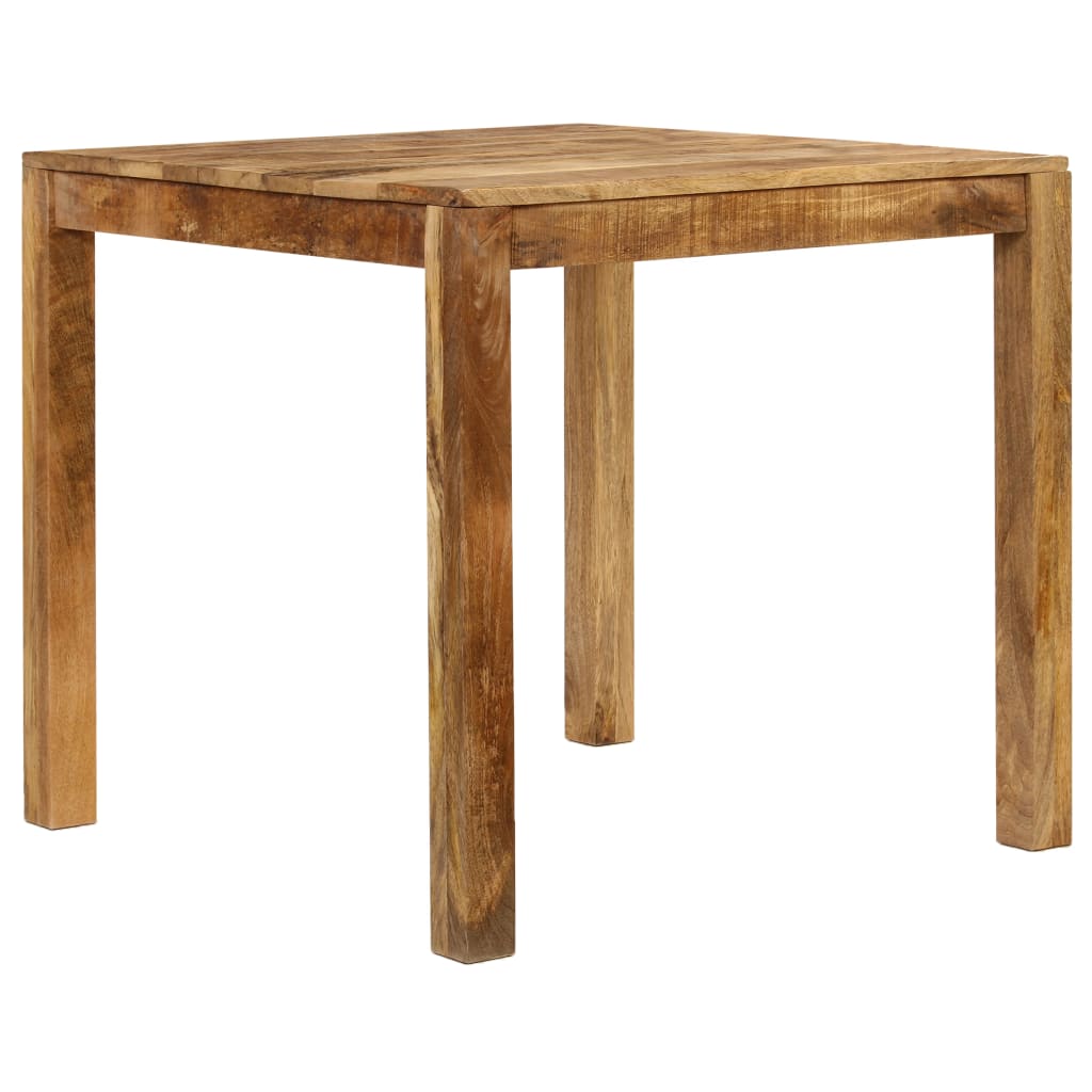 Sounding wooden dining table 82x80x76 cm