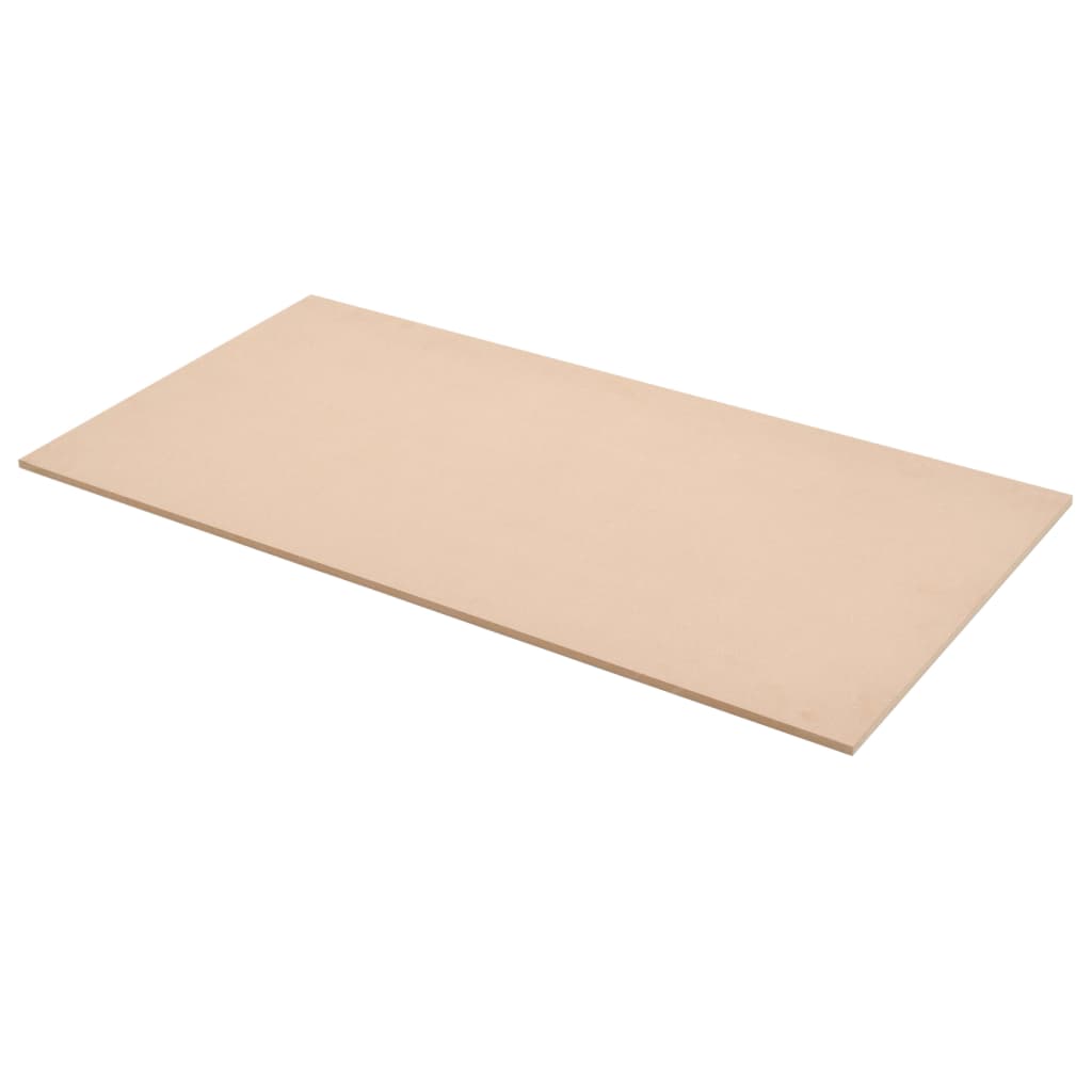 Vetonek Láminas de MDF rectangulares 2 unidades 120x60 cm 12 mm