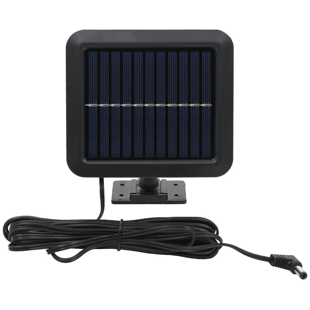 Solar lamp with white LED light sensor