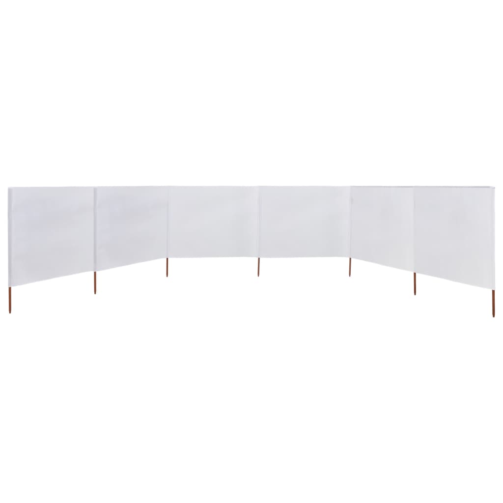 Playa pour 6 tissus plage 800x80 cm blanc