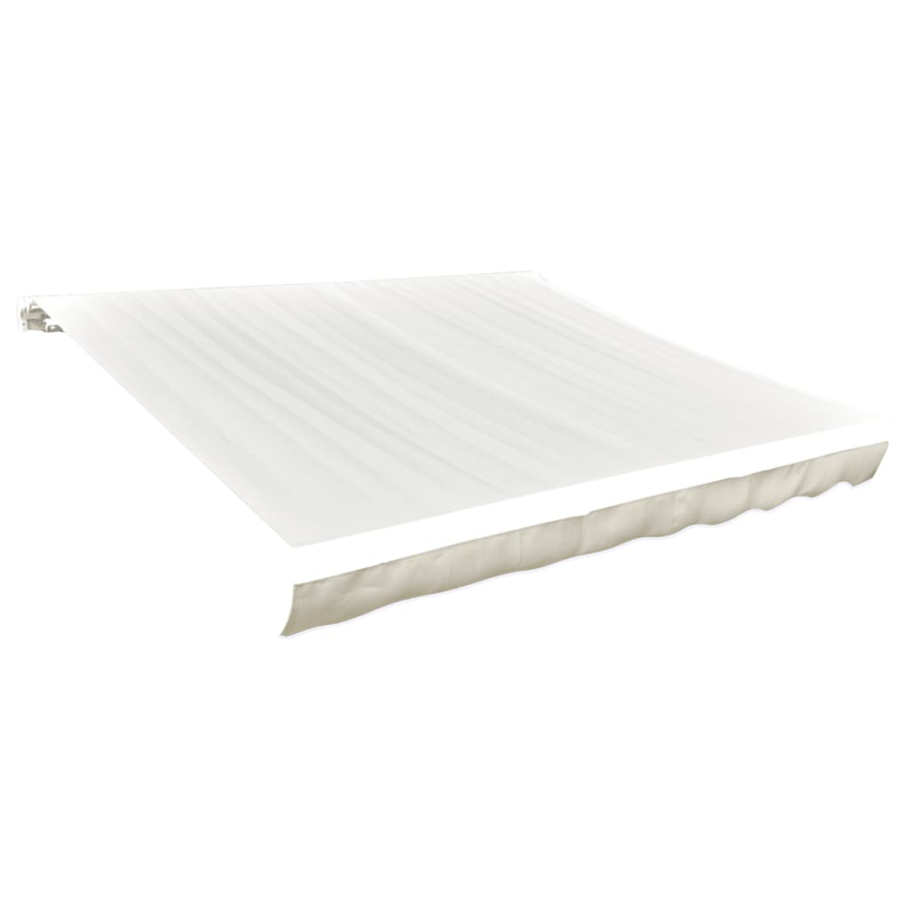 Vetonek Toldo de lona blanco crema 450x300 cm 