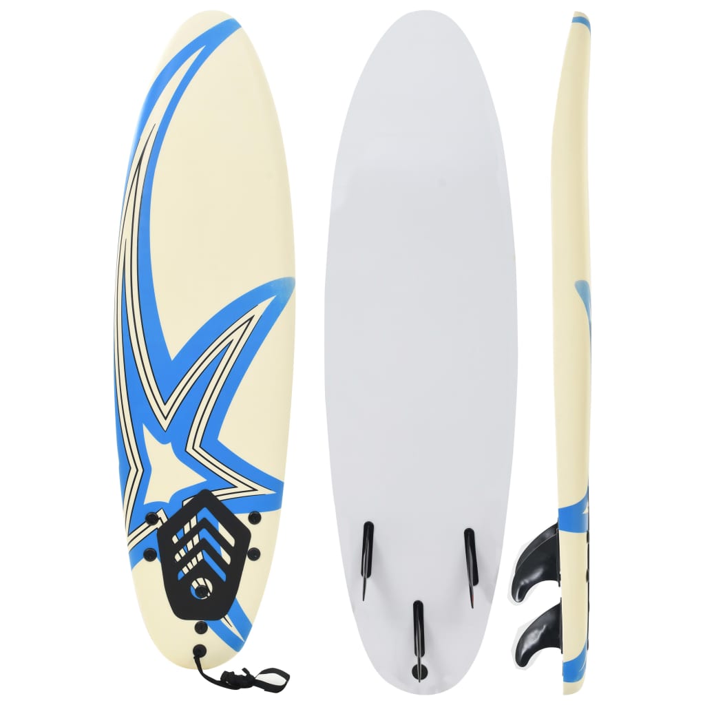 Vetonek Tabla de surf diseño de estrella 170 cm