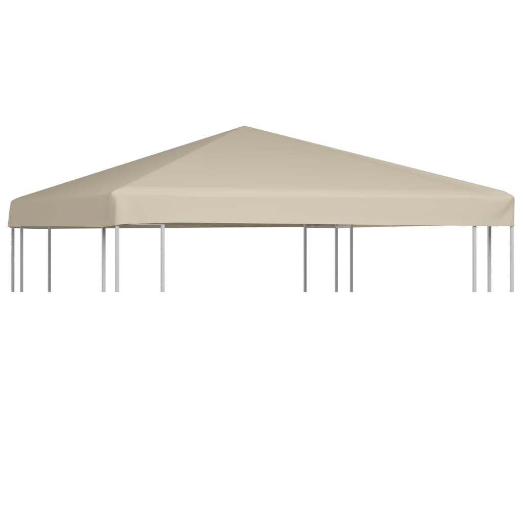 Cenador toldo 310 g/m² 3x3 m bege