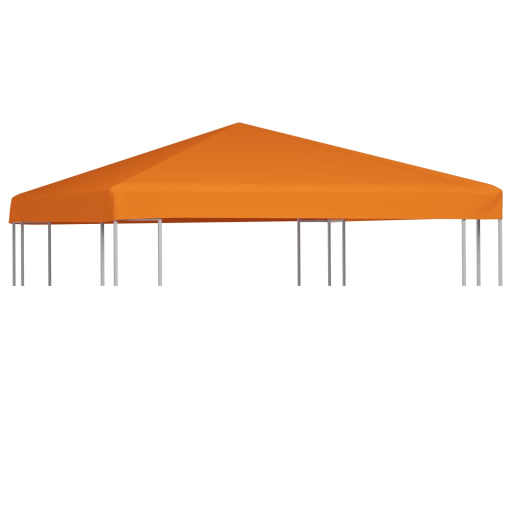 Cenador toldo 310 g/m² 3x3 m laranja