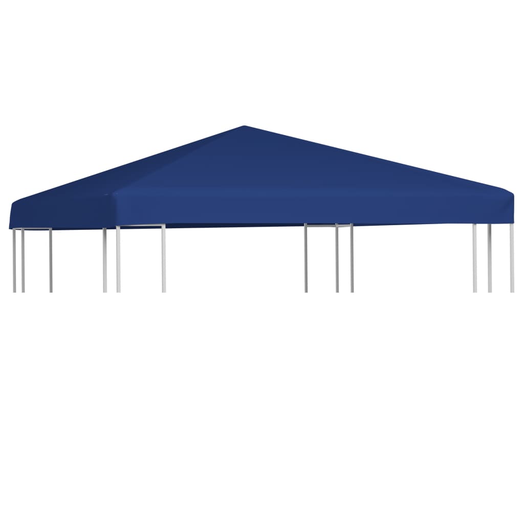 Cenador toldo 310 g/m² 3x3 m azul