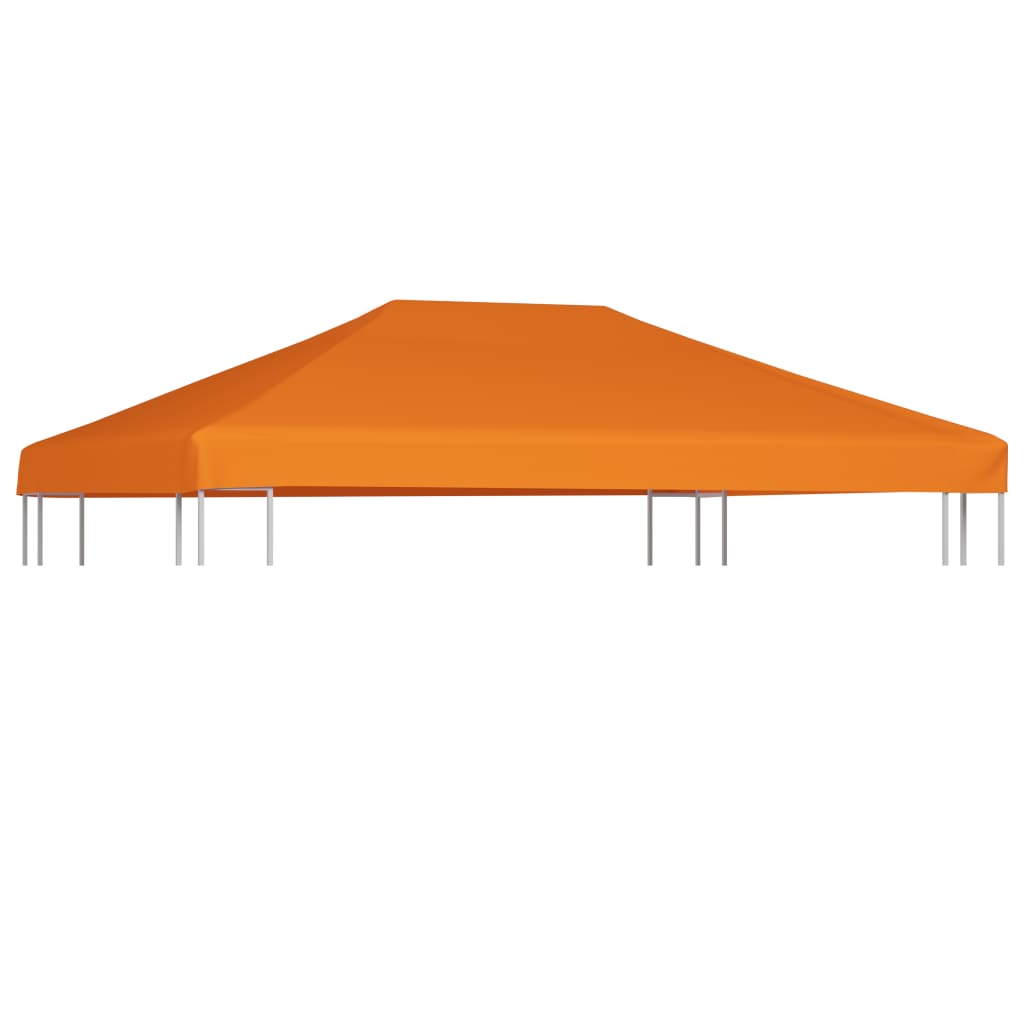 Cenador toldo 310 g/m² 4x3 m laranja