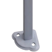 Cenador plegable con 2 paredes azul 3x3 m v6496 - Vetonek