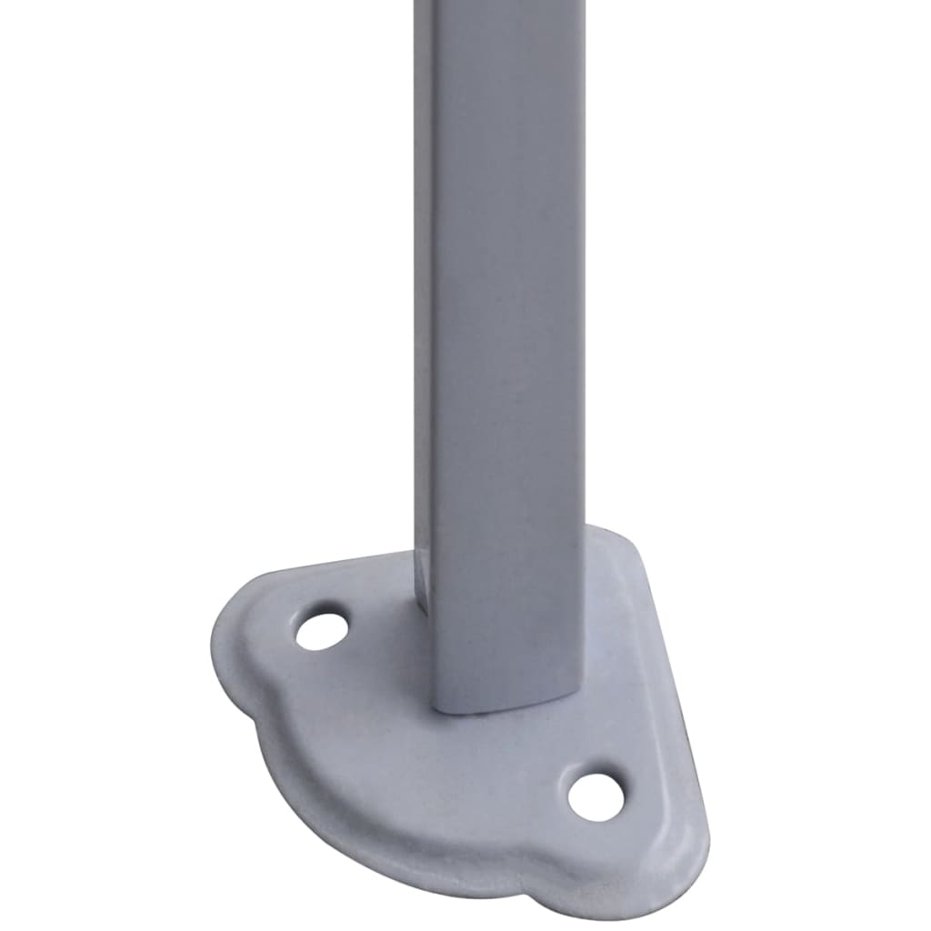 Cenador plegable con 2 paredes verde 3x3 m v6502 - Vetonek