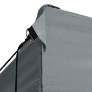 Carpa pleglable con 3 paredes 3x4,5 m gris antracita v6618 - Vetonek