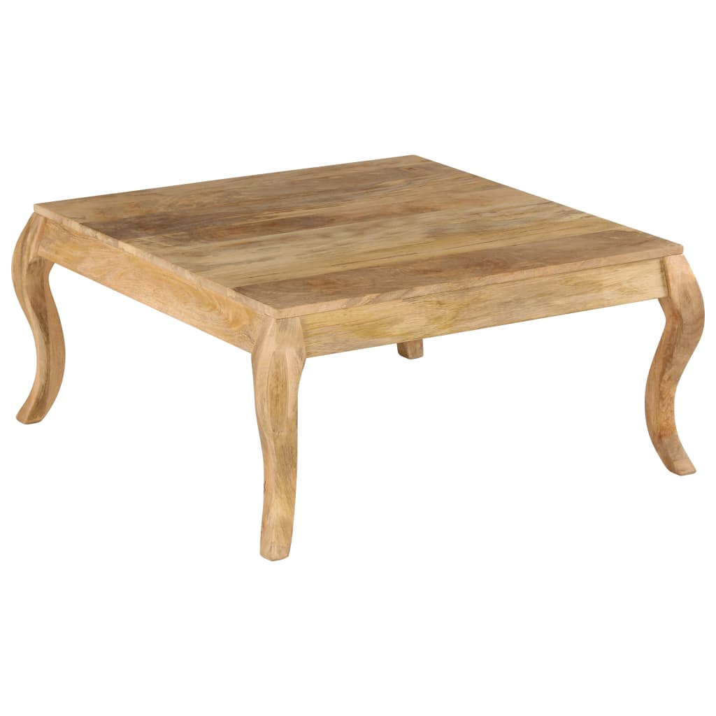 Massing wooden center table 80x80x40 cm