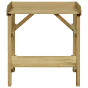 Vetonek Jardinière en bois de pin imprégné 75x40x90 cm