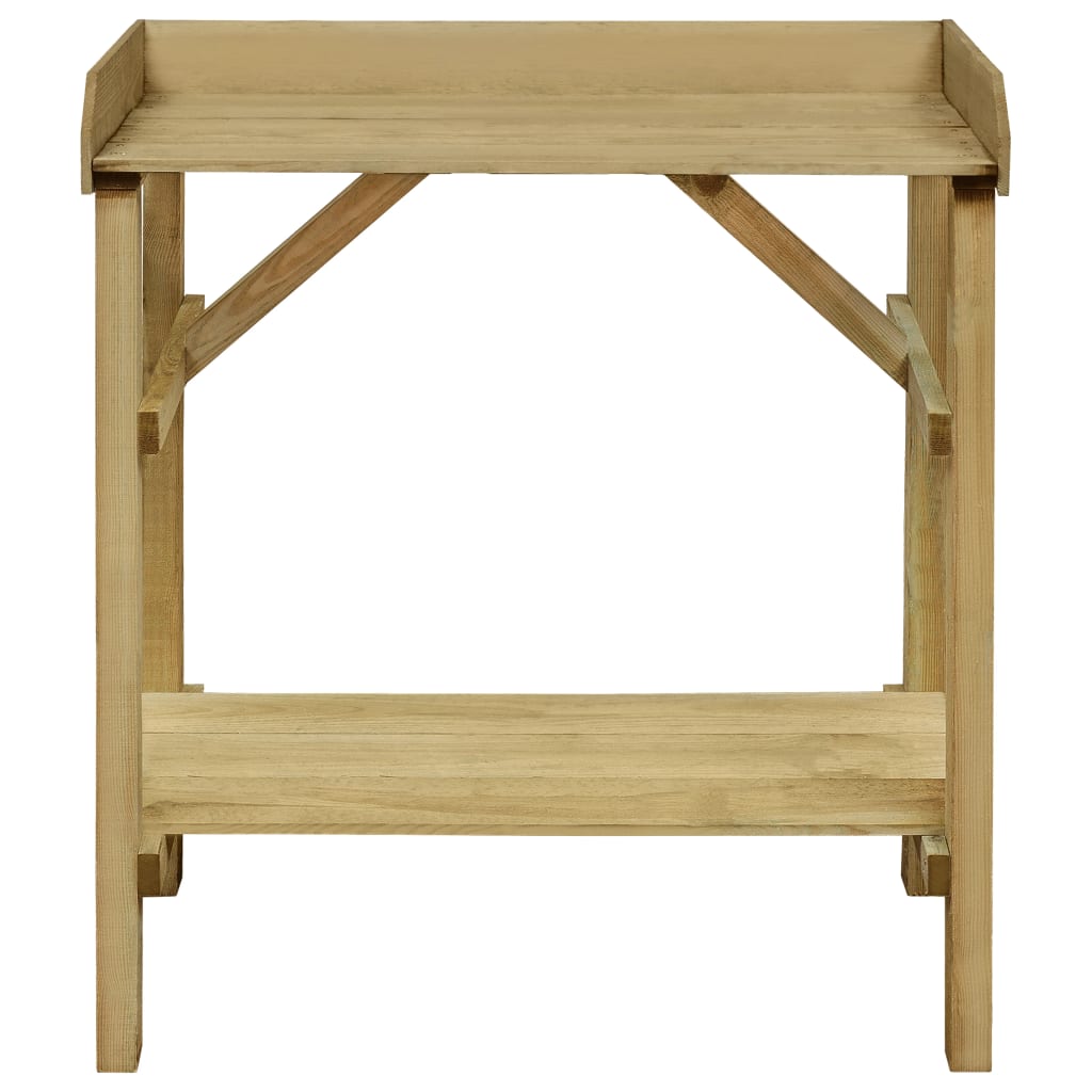 Vetonek Jardinière en bois de pin imprégné 75x40x90 cm