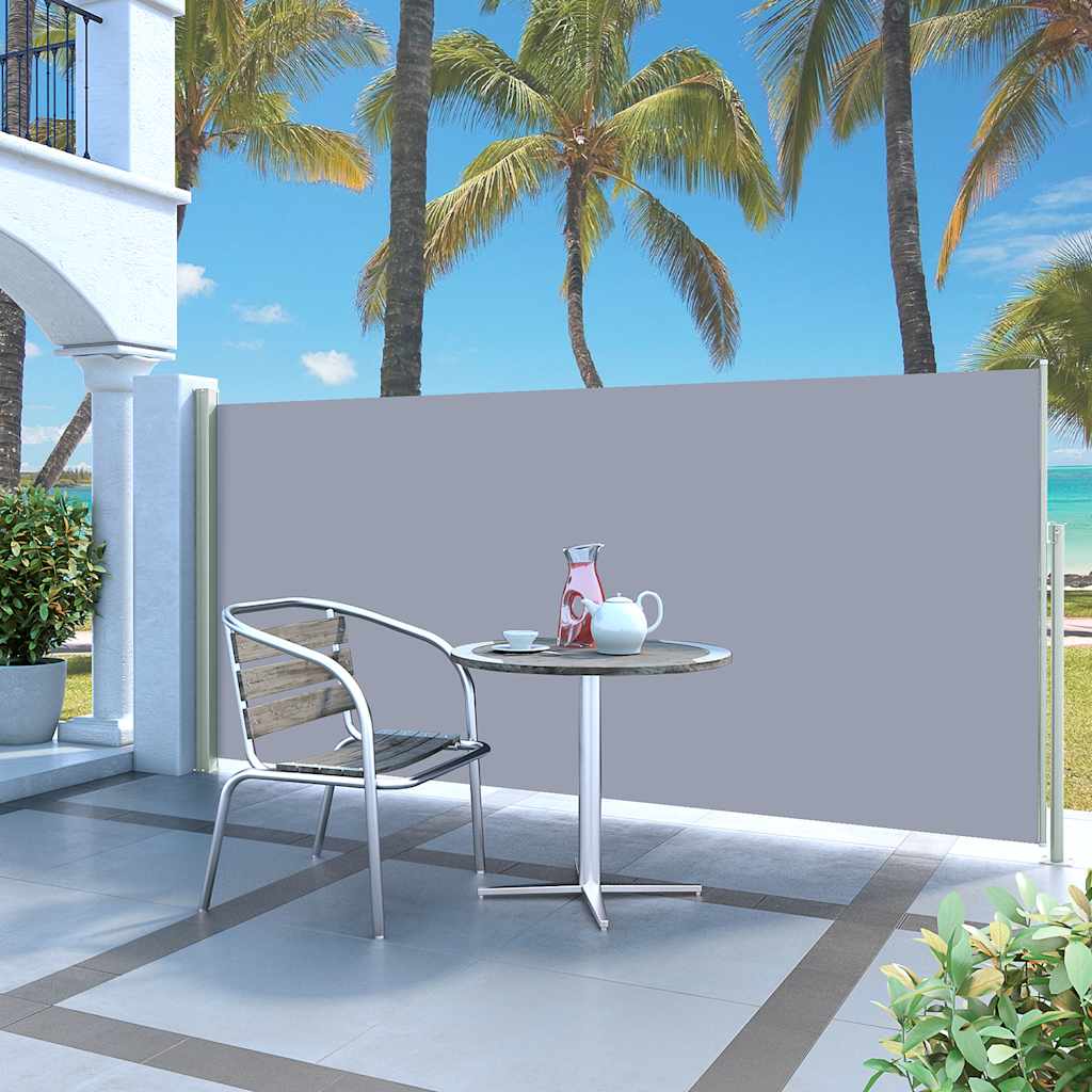 Vetonek Toldo lateral retráctil 140x300 cm gris