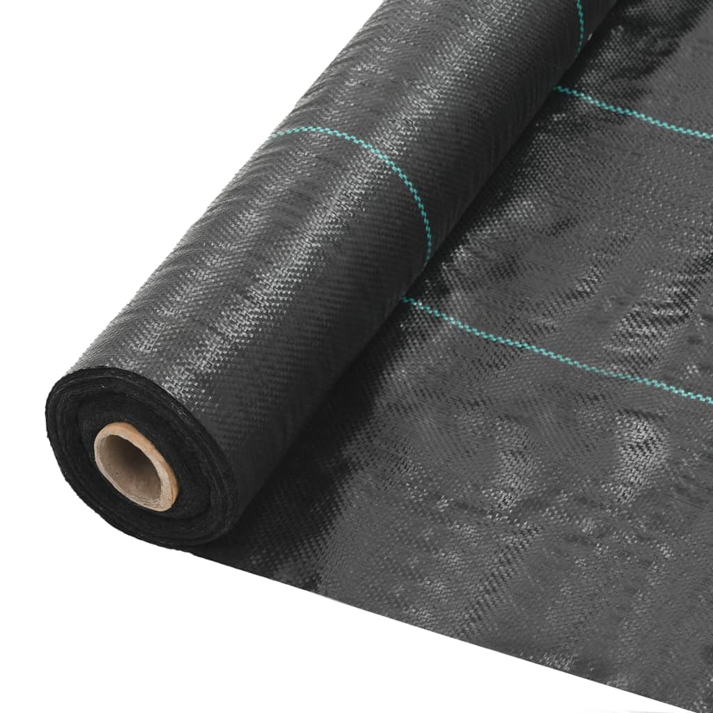 Estera de control de malezas y raíces pp negro 2x150 m v3227 Vetonek