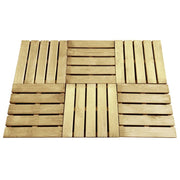 Porch tiles 6 units green wood 50x50 cm v7119 Vetonek