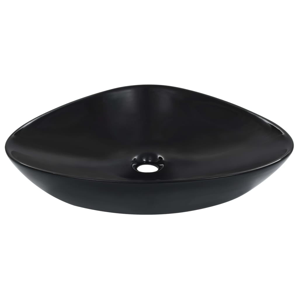 Vetonek Lavabo 58,5x39x14 cm cerámica negro