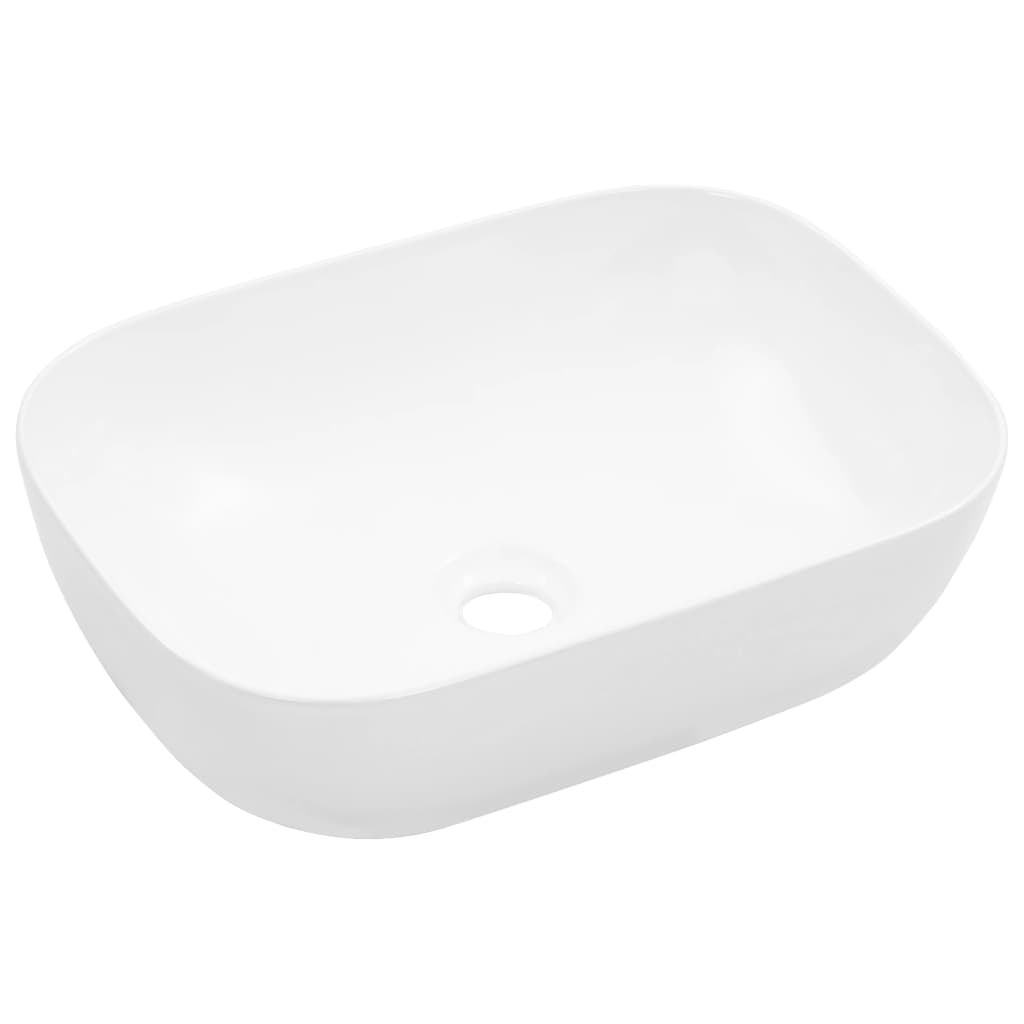 Vetonek Lavabo 45,5x32x13 cm cerámica blanco