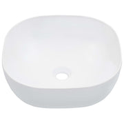 Vetonek Lavabo 42,5x42,5x14,5 cm cerámica blanco