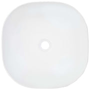 Lavabo 42,5x42,5x14,5 cm cerámica blanco v9953 - Vetonek