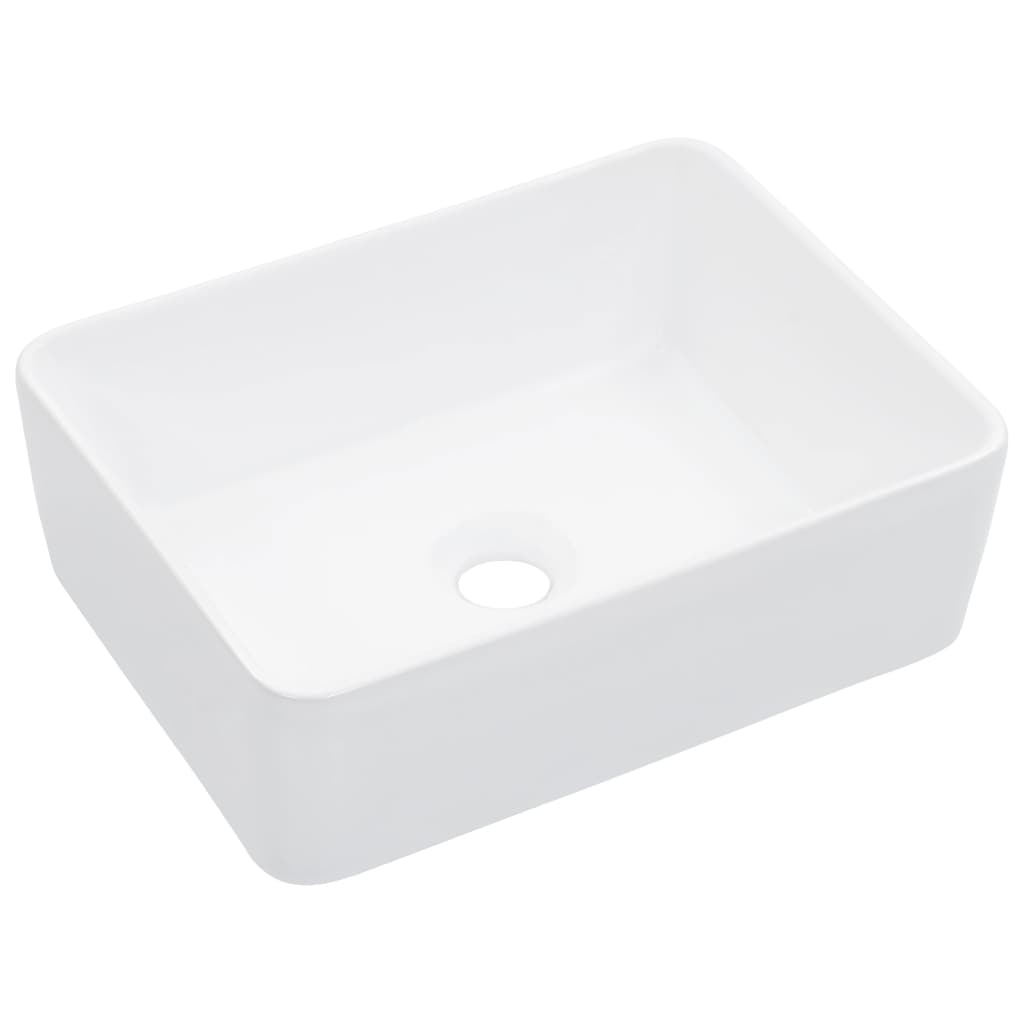 Vetonek Lavabo 40x30x13 cm cerámica blanco