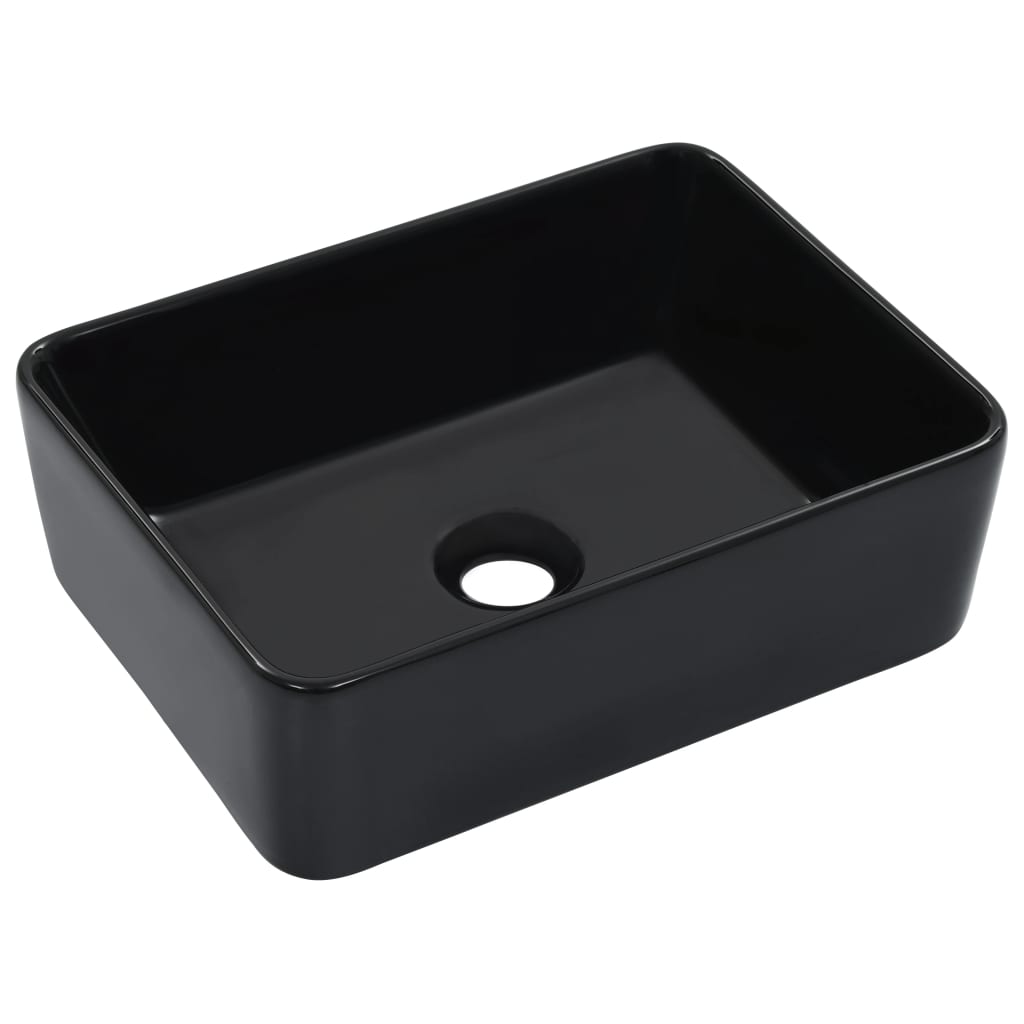 Vetonek Lavabo 40x30x13 cm cerámica negro