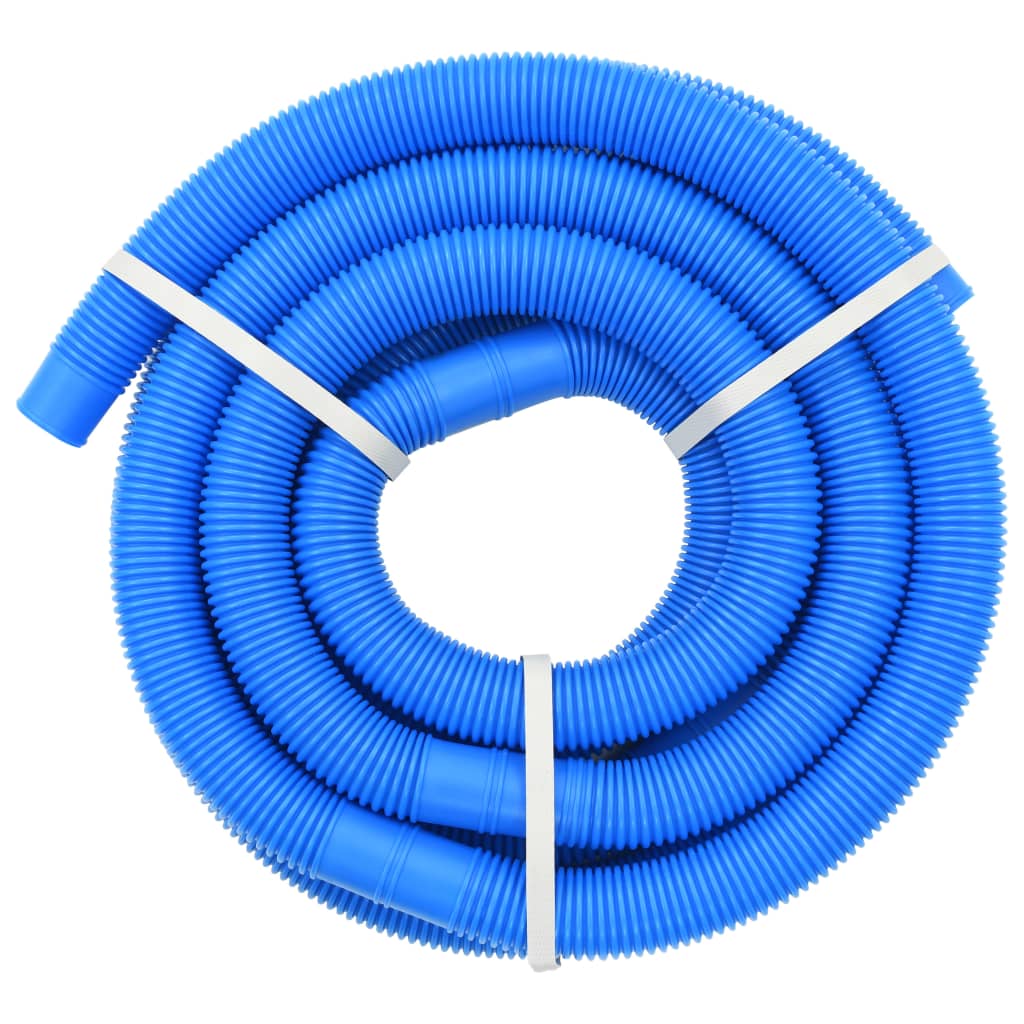 Manguera de piscina con abrazaderas azul 38 mm 6 m vidaXL