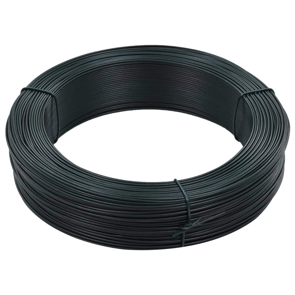 Vetonek Alambre para atar vallas acero verde ennegrecido 250 m 1,4/2 mm