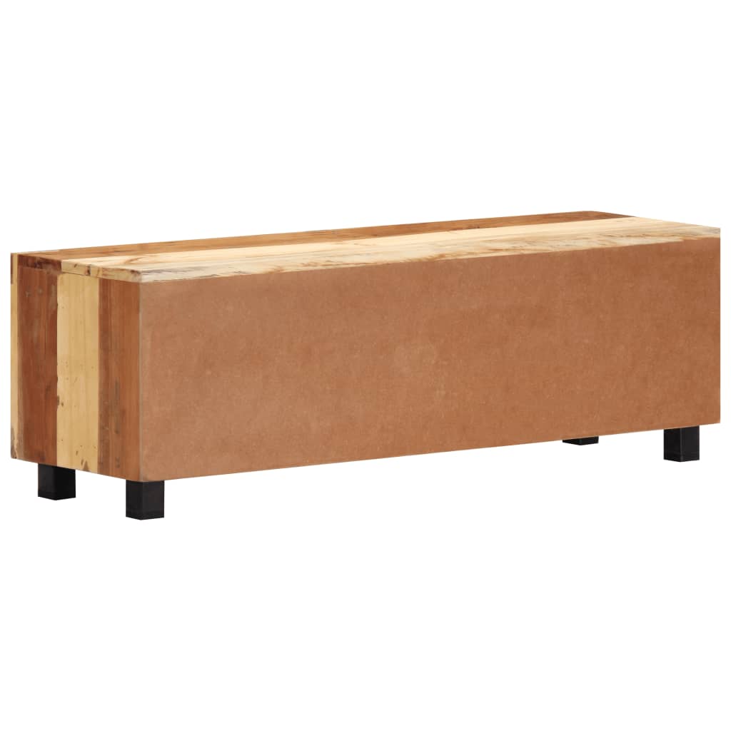 Mueble para TV madera maciza reciclada 100x30x33 cm