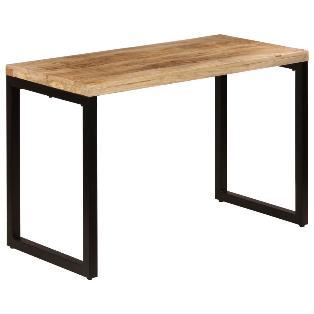 Sound and steel wooden dining table 115x55x76 cm