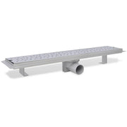 Desagüe ducha lineal 2 pzs burbuja 630x140 mm acero inoxidable - Vetonek