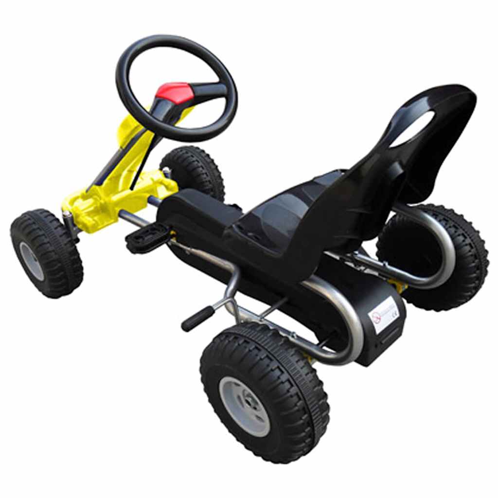 Kart Correpasillos with yellow pedals