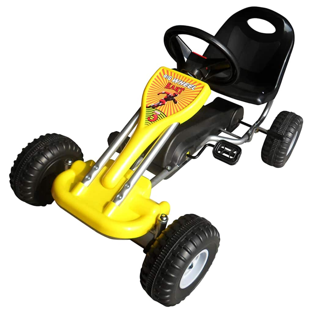 Vetonek Kart correpasillos con pedales amarillo