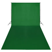 Vetonek Kit de estudio fotográfico telón verde croma 600x300 y luces