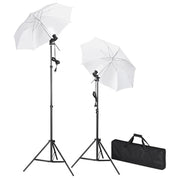 Kit de estudio fotográfico telón verde croma 600x300 y luces v1762 - Vetonek