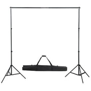 Kit de estudio fotográfico telón verde croma 600x300 y luces v1762 - Vetonek