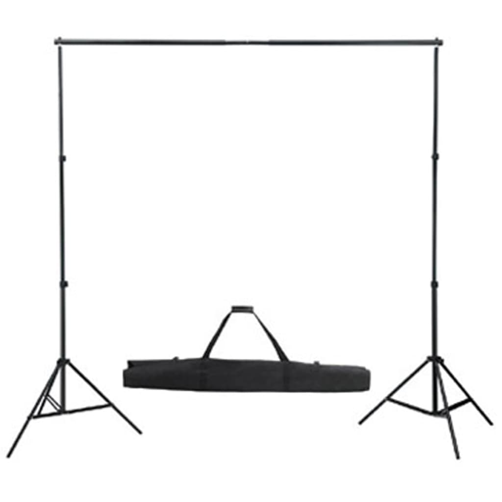 Kit de estudio fotográfico telón verde croma 600x300 y luces v1762 - Vetonek